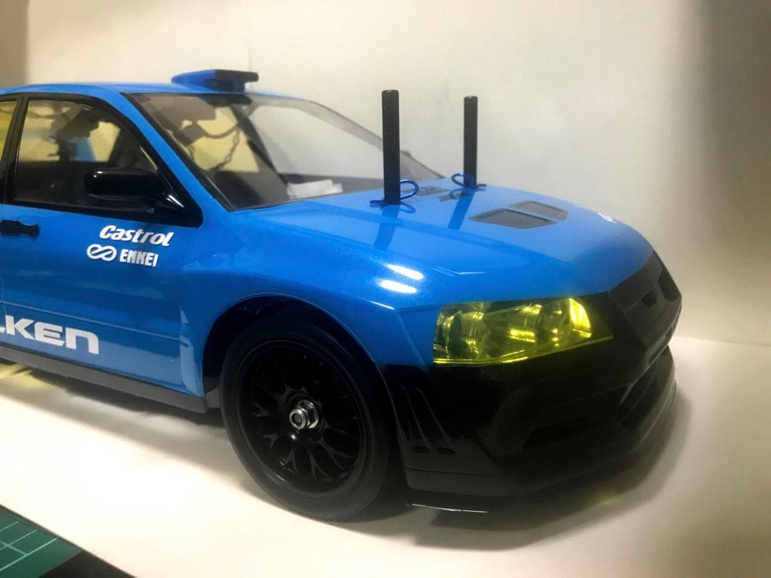 ラジコン タミヤ TT-02 入門者向けセット ランサーⅦ WRC MX-6③