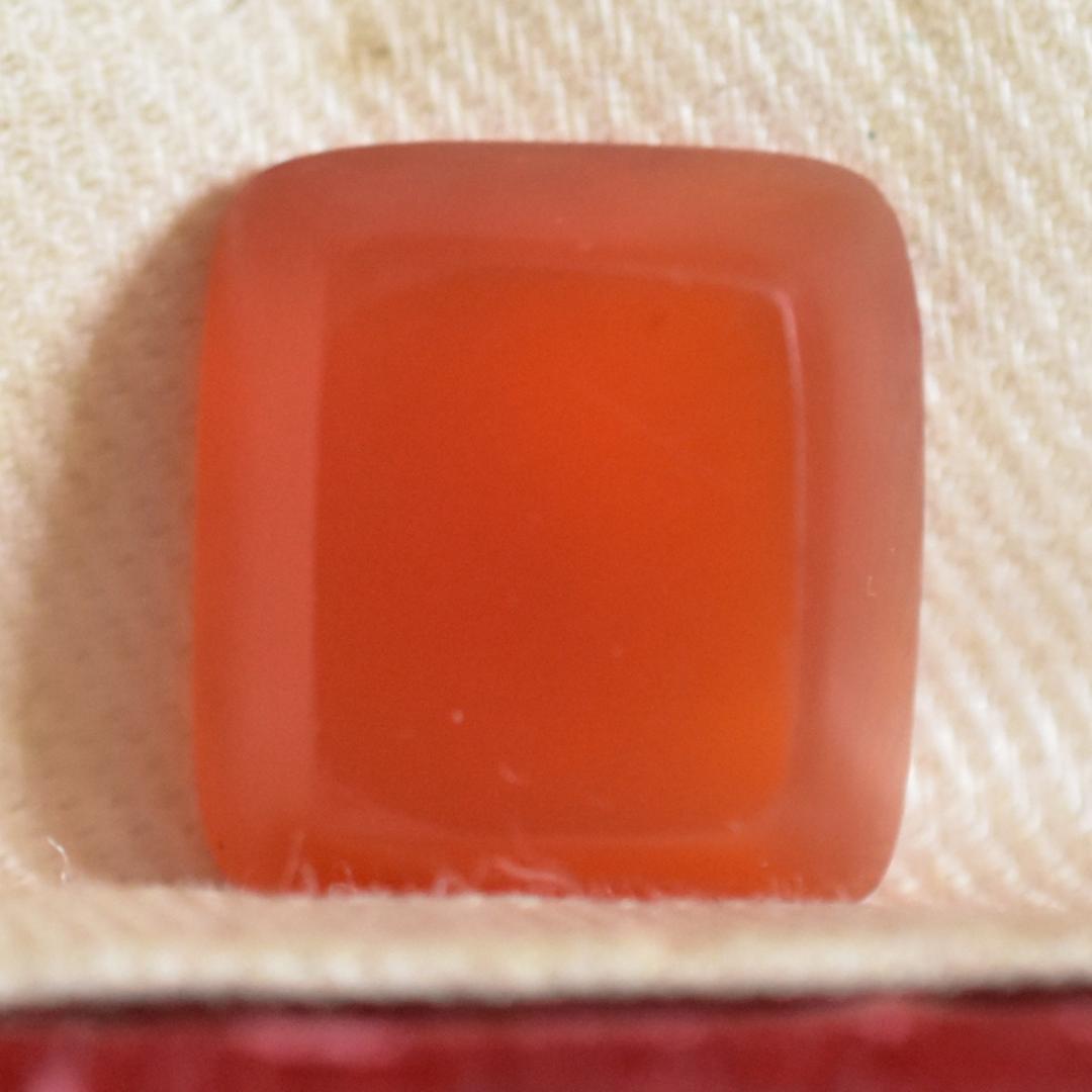 アンティーク カーネリアンのライオンの紋章のインタリオルース 手彫り