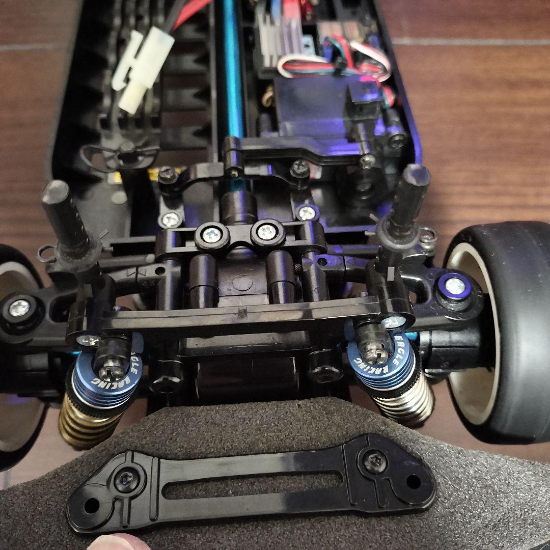 タミヤ TT01 シャーシ、サンワ MX-3G プロポ セット