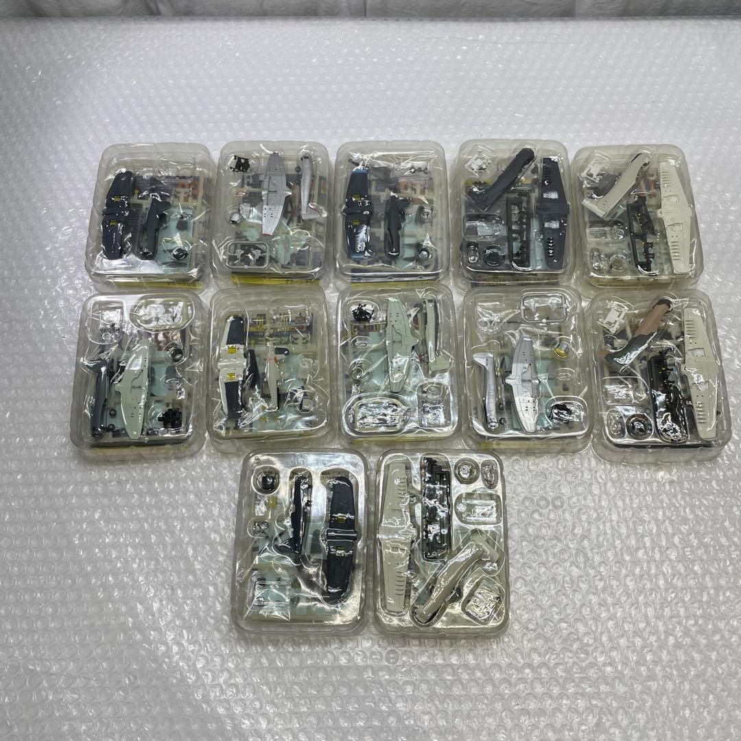 【U48】 12個 F-toys ウイングキットコレクション 6 レシプロ機編