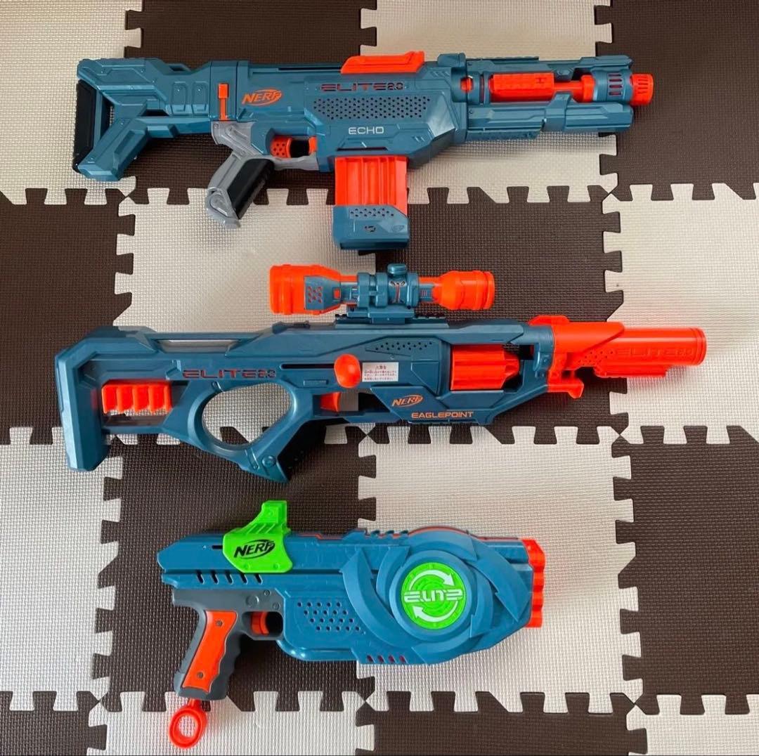 NERE ナーフ　7点　セット　スポンジ弾　120発