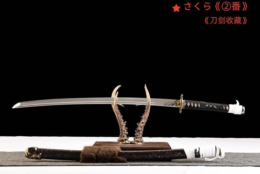 『羊蹄山の魂篤』模造刀 居合練習 太刀 美術品 手鍛造打