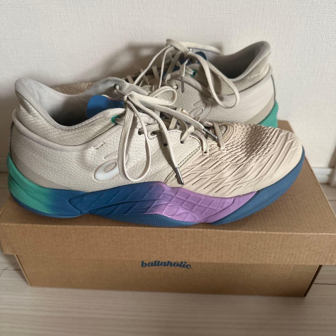 バスケットボールシューズ asics ballaholic コラボ27.0cm
