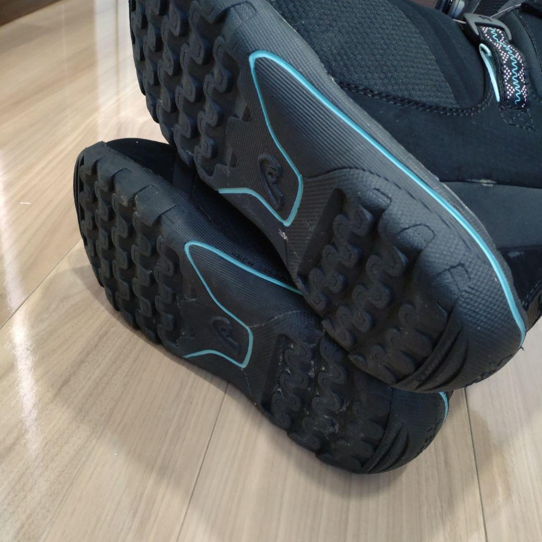 ヘッド　HEAD TWO スノーボードブーツ 24cm BOA ブラック