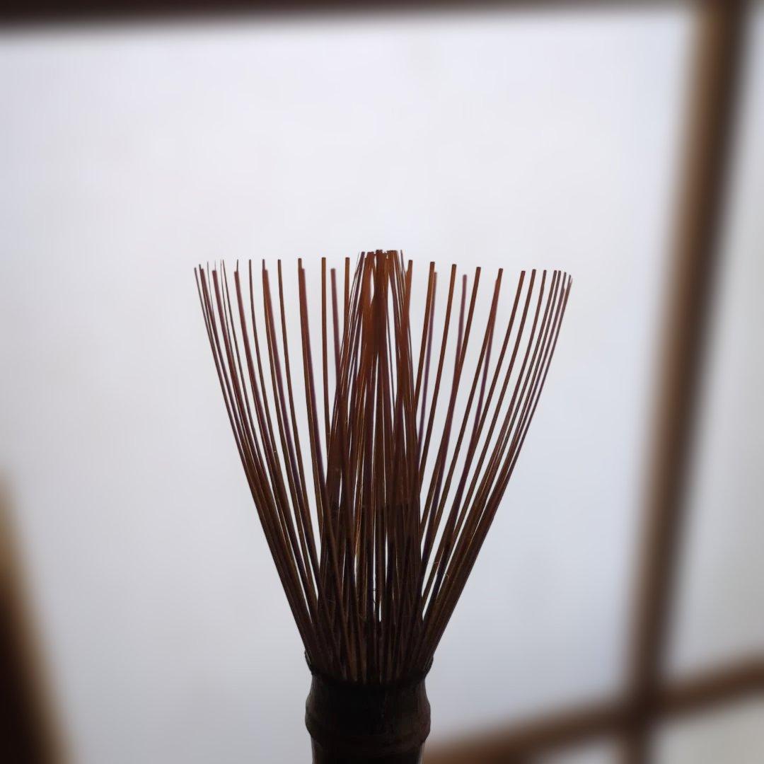 茶道具 茶筅 竹製 専用箱付き　利休　大荒穂