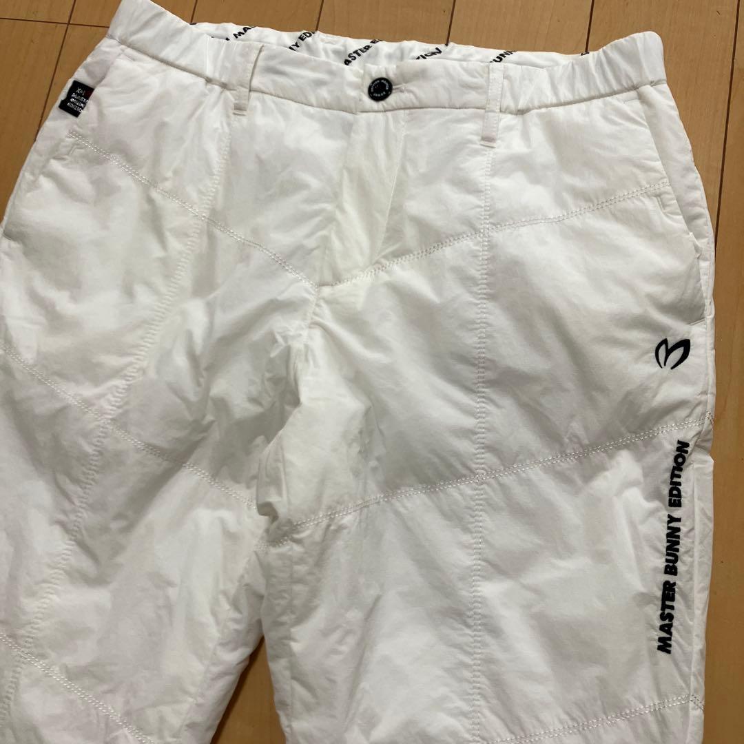 MASTER BUNNY EDITION 中綿パンツ　ホワイト　サイズ5