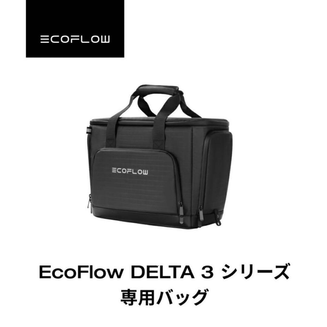 EcoFlowポータブル電源 DELTA 3+160Wソーラーパネル+専用バッグ