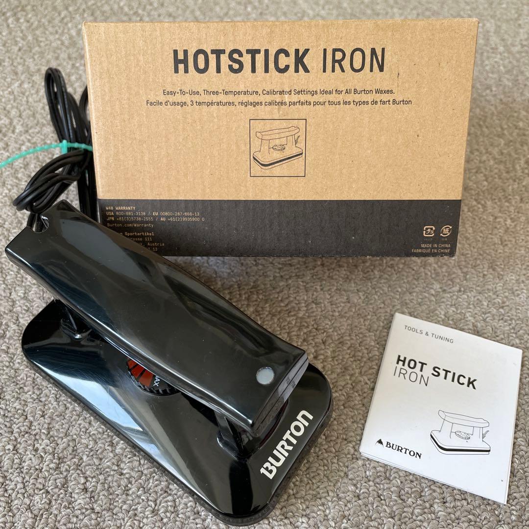 BURTON HOT STICK IRON 120V ブラック