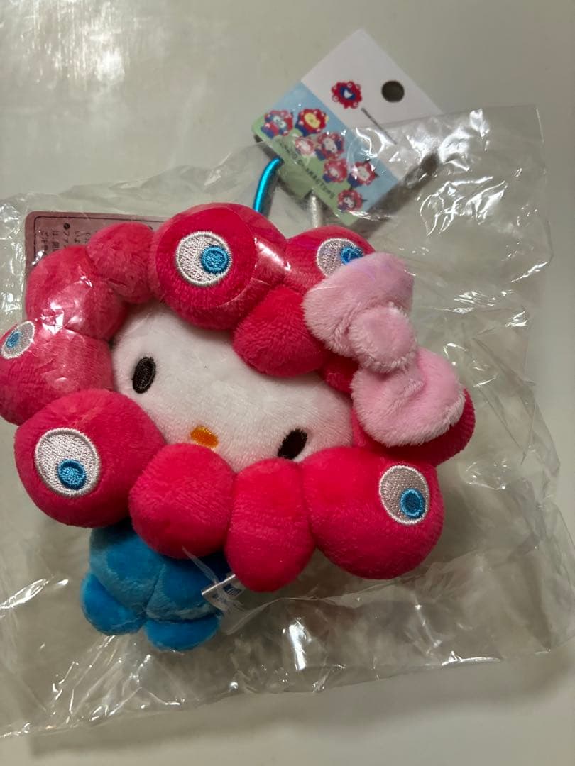 ハローキティ 万博キーホルダー カラビナ付き