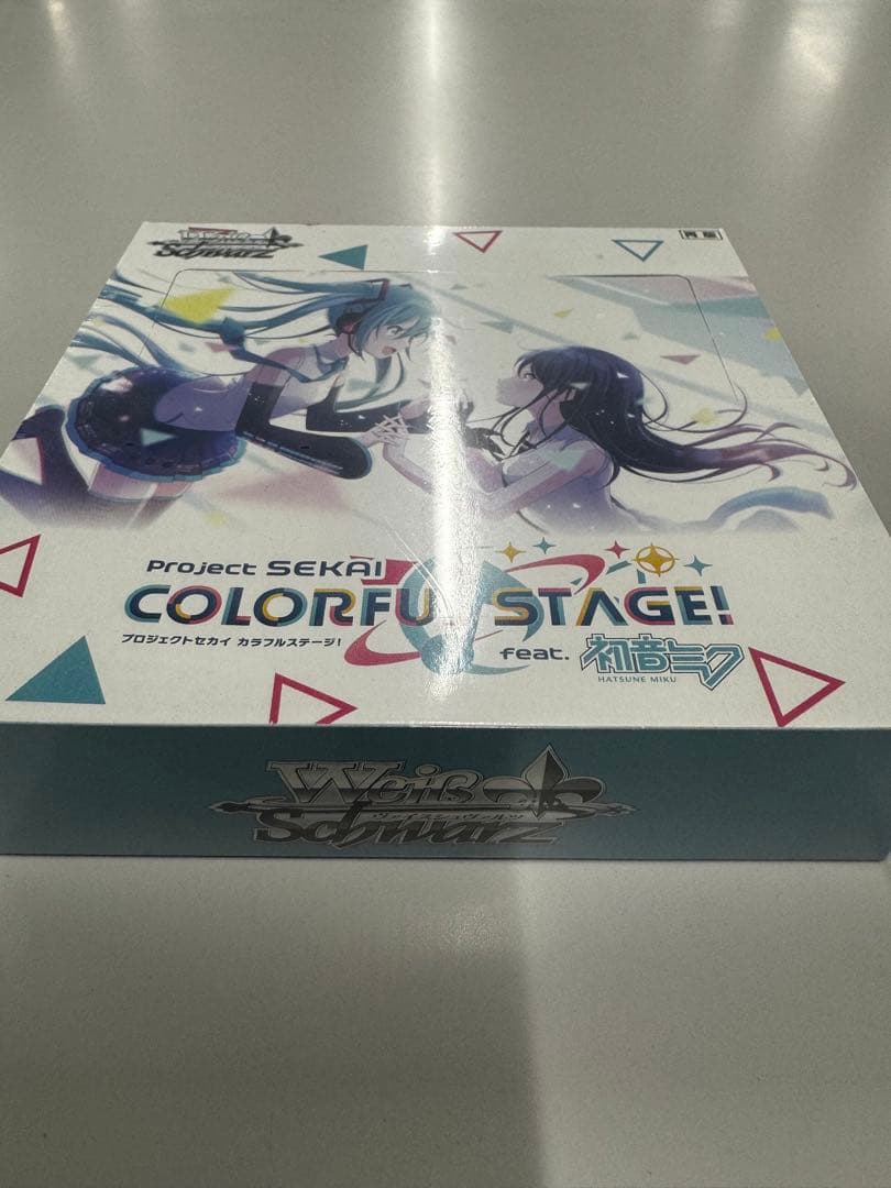 ヴァイスシュヴァルツ　プロセカ　カラフルステージ　未開封BOX