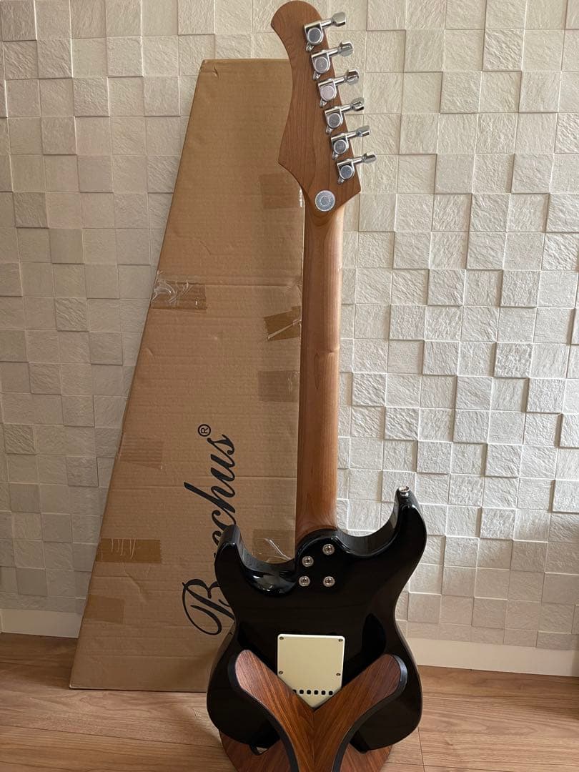 Bacchus GS-4DX RSM/M BLK ステンレスフレット