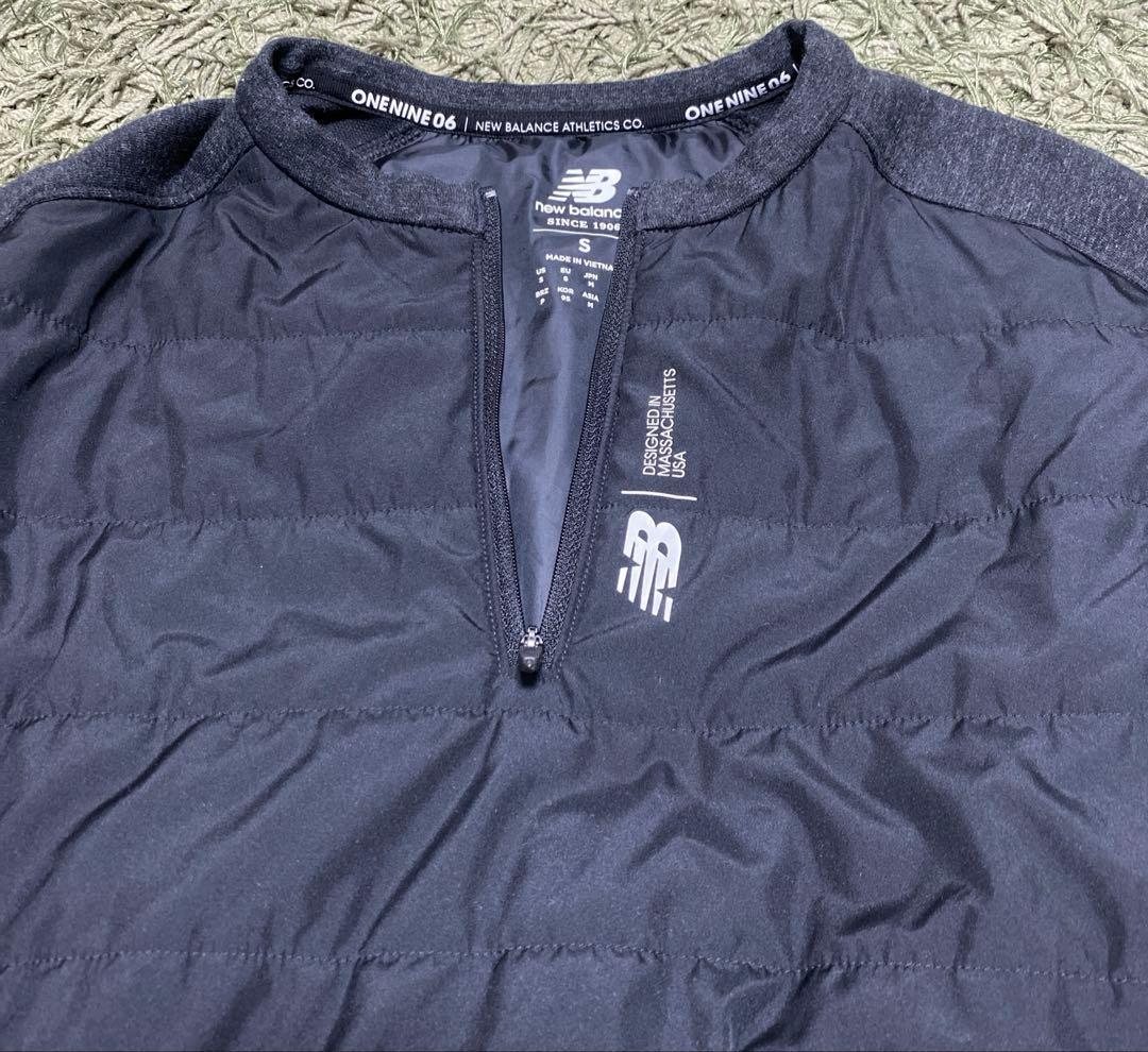 ニューバランス　ハーフジップジャケット