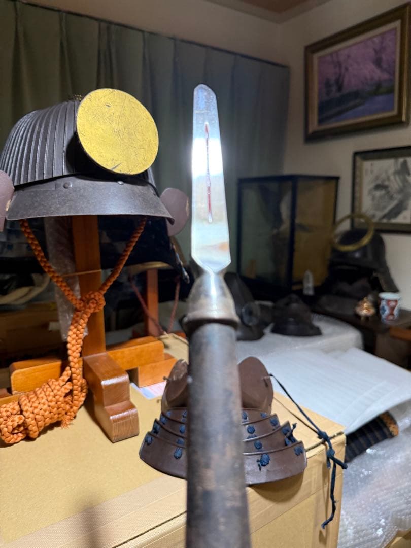 登録不要‼️合法サイズ１３センチ‼️桃山〜江戸期‼️見事な三角槍‼️希少‼️送料無料‼️