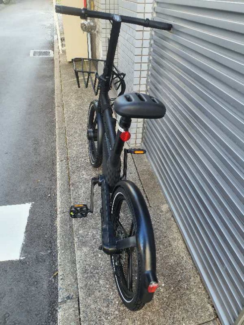 ホンバイクストンプラス　黒　カゴ付き