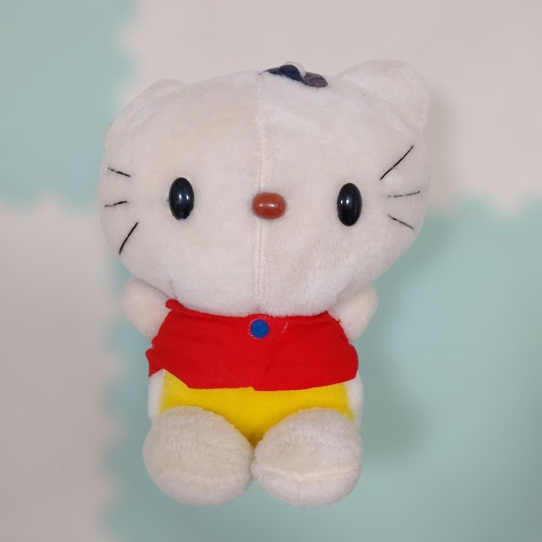 超希少 初期 ハローキティ ぬいぐるみ 約30cm レトロ