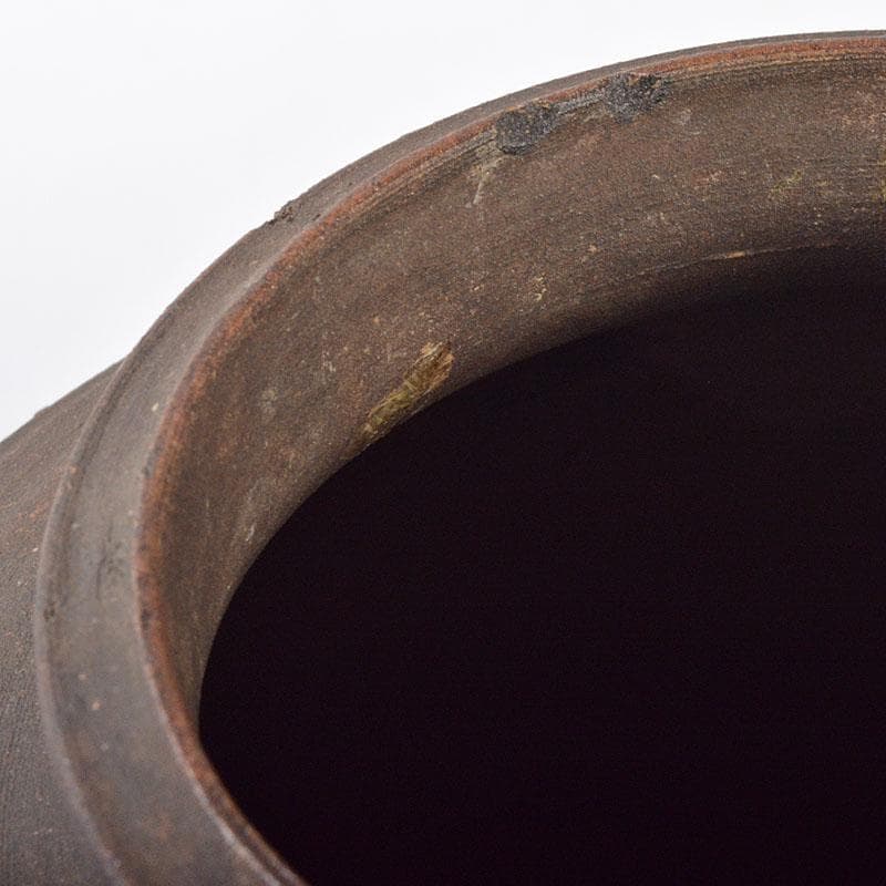 青木木米　九々鱗　漢詩文　壷　時代箱付　M　R4603B