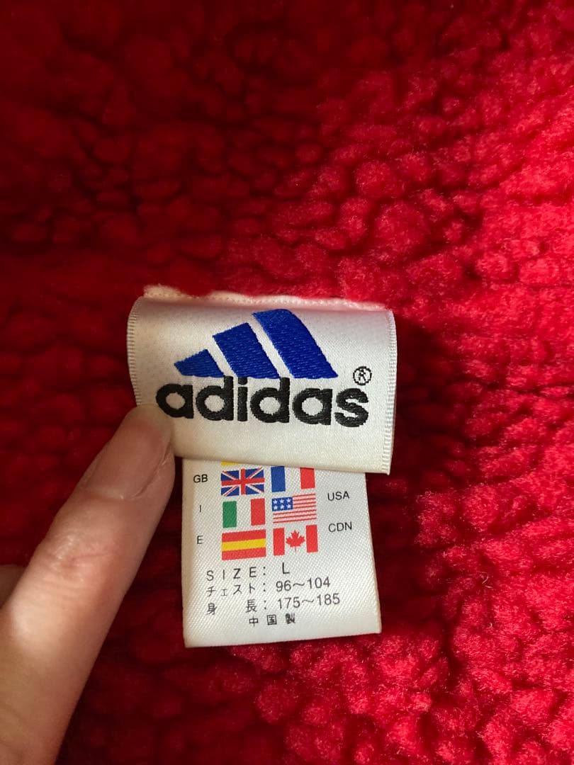 adidas 日本代表 ベンチコート Lサイズ　裏ボア　防寒　コート