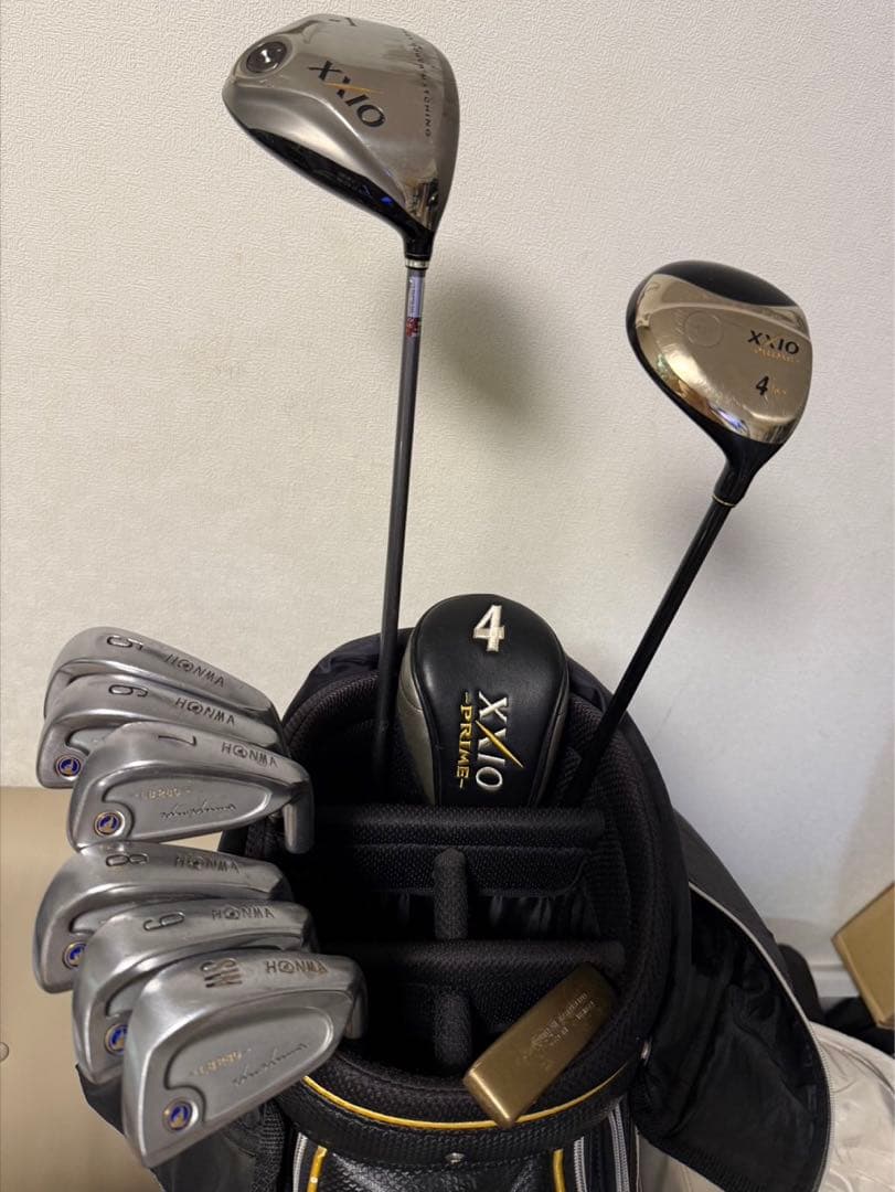 【送料込み】激安　ゼクシオ　ホンマ　メンズゴルフセット　ゴルフバッグ