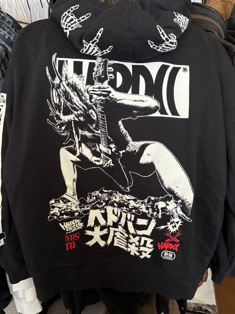 HARDCORE マキシマムザホルモン ジップパーカー Lサイズ