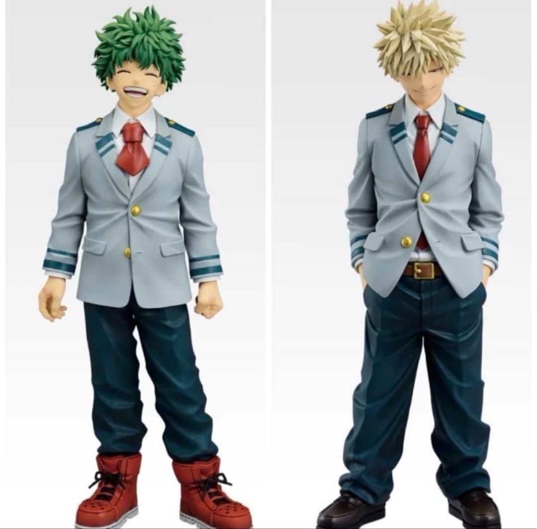 ヒロアカ　一番くじ　紡がれる想い　A賞 緑谷出久　B賞 爆豪勝己　セット