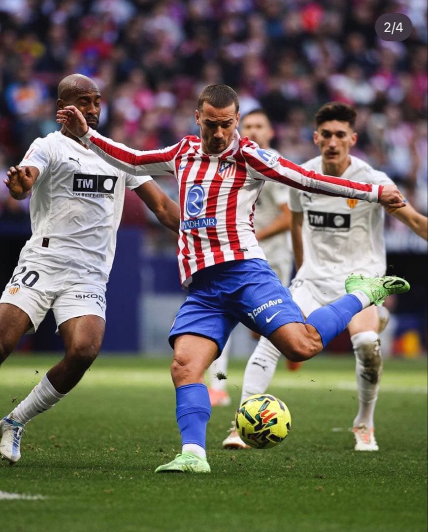 【新品未使用】アトレティコマドリード オーセンティック 長袖 グリーズマン