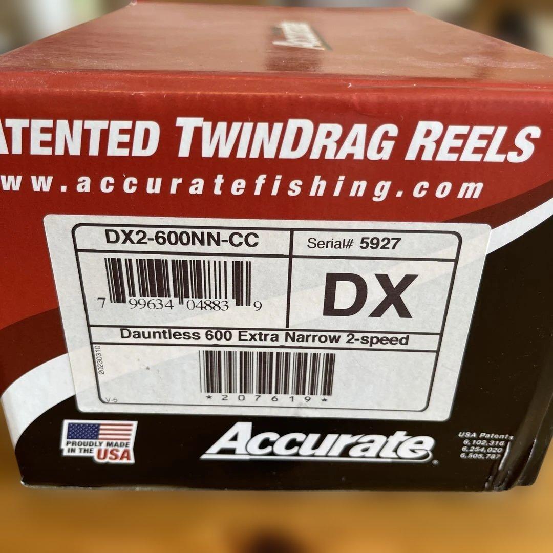 新品・未使用 アキュレート DX2 600NN 嶋田工房 110mm AE100