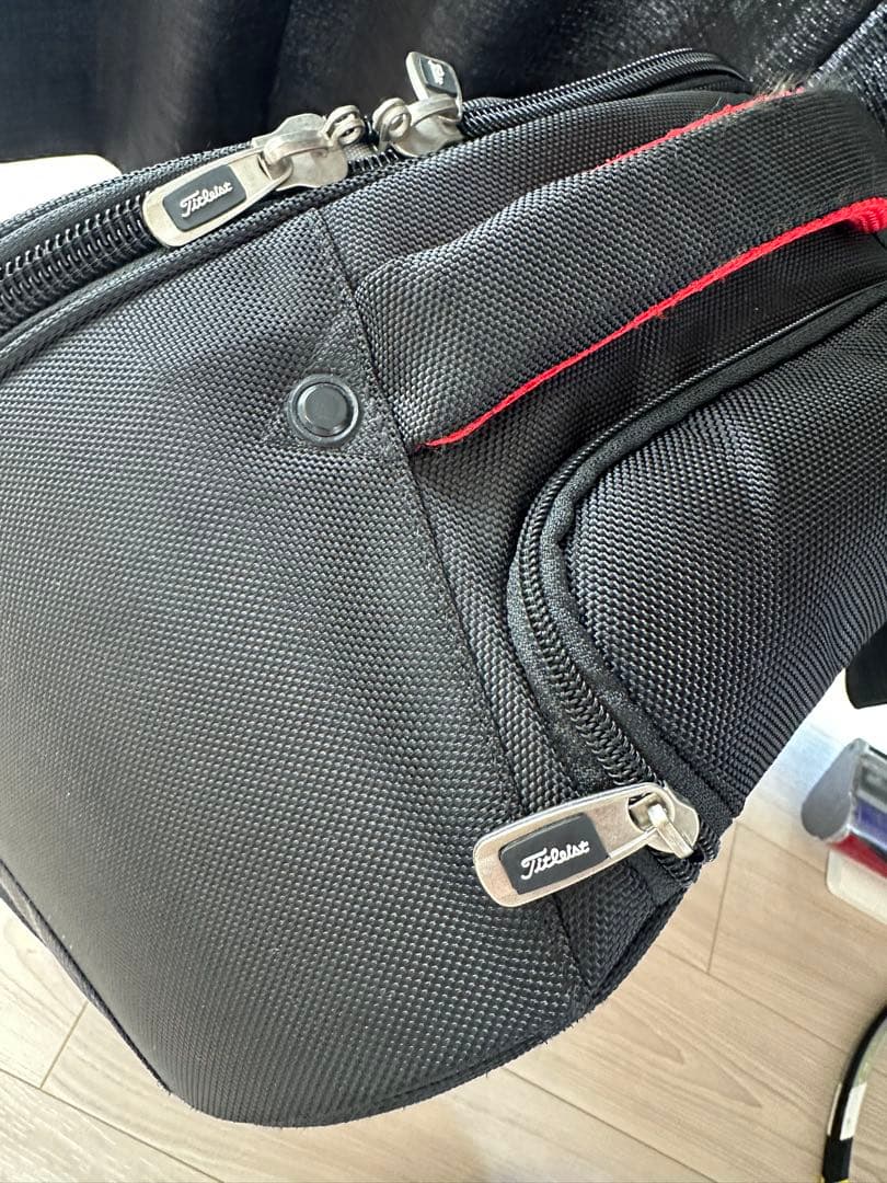 Titleist キャリー付きバックパック 40L 黒 旅行・ゴルフ