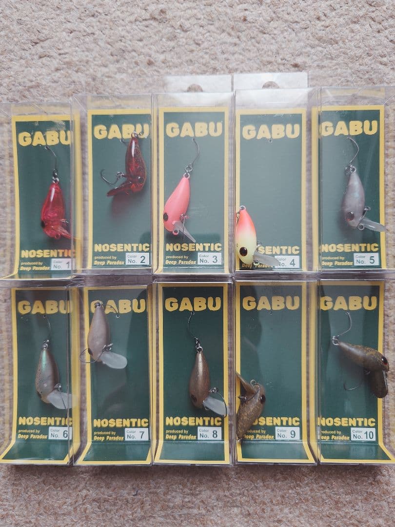NOSENTIC×Deep Paradox GABU24S ガブ 10色セット