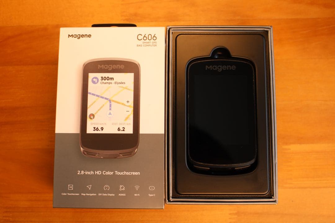 Magene C606 サイクルコンピューター本体