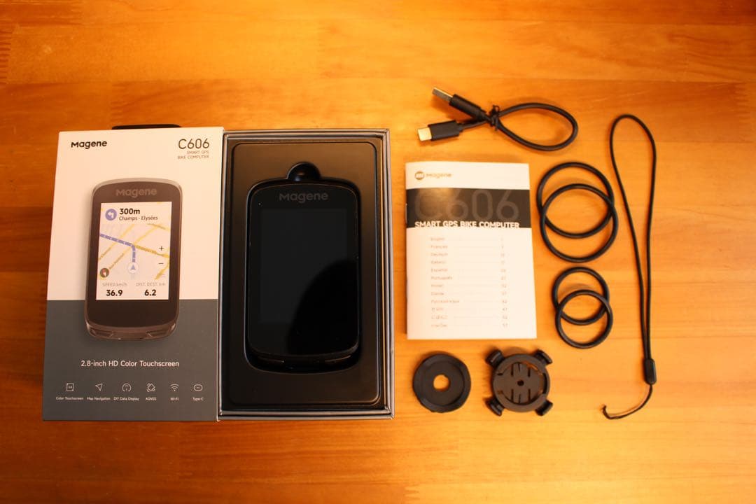 Magene C606 サイクルコンピューター本体