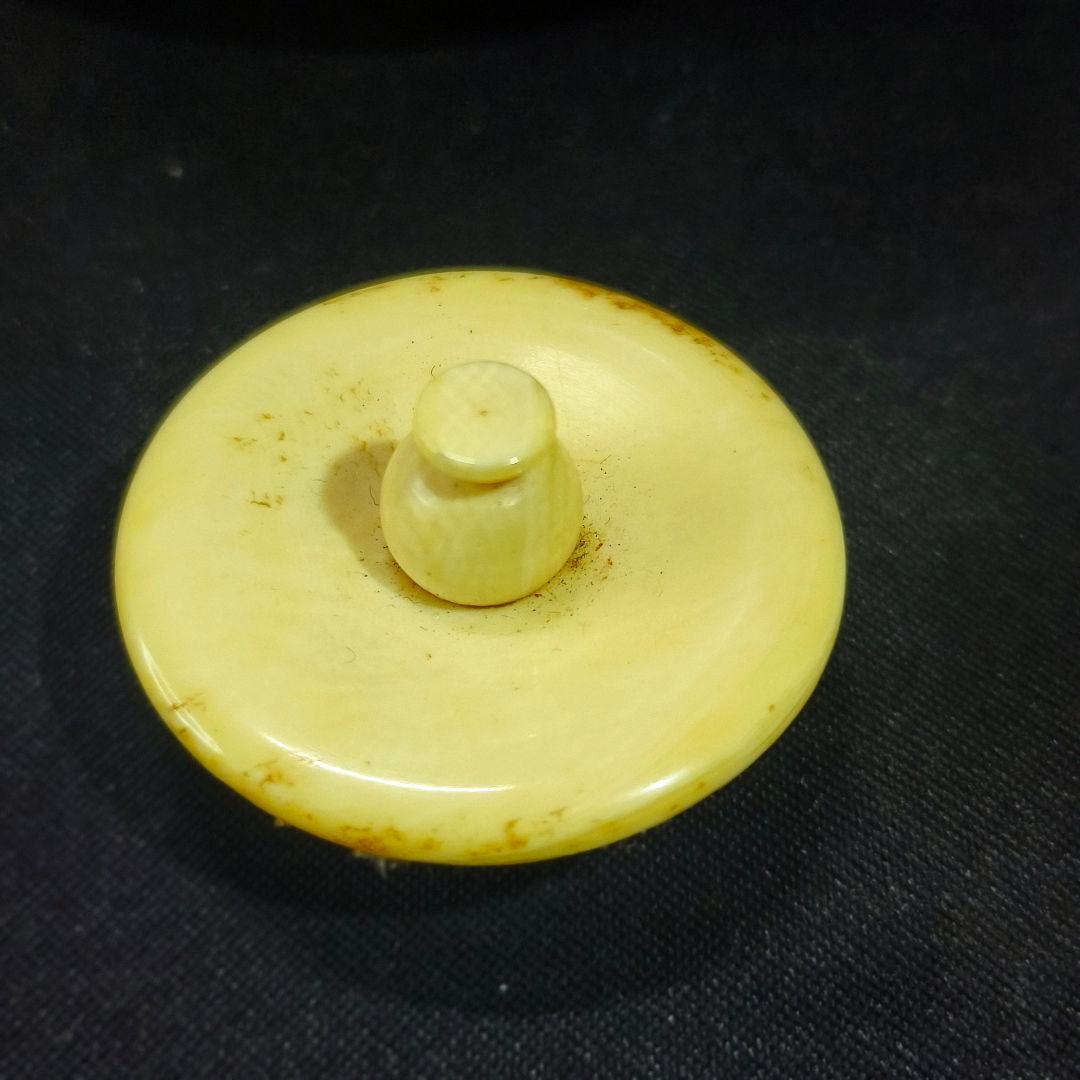 茶道具 肩衝茶入 古伊賀焼 黒釉自然素材蓋 西陣織仕覆 桐箱 江戸骨董古美術珍品