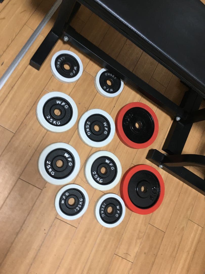 タケコプター 　FIGHTING ROAD ベンチプレスセット55Kg