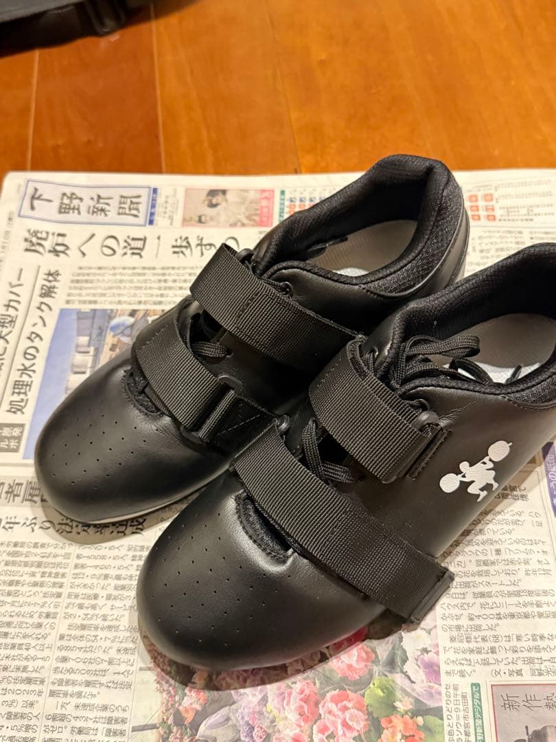 ウエイトリフティングシューズ ブラック スクワットマニア