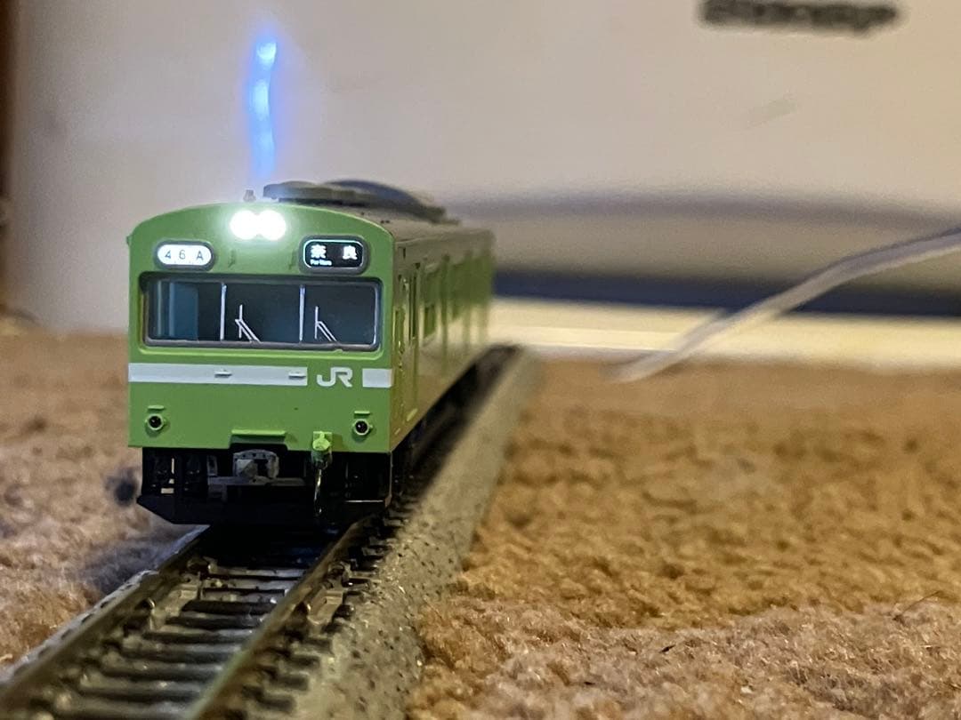 TOMIX 98422 103系JR西日本仕様・黒サッシ・ウグイス基本セット4両