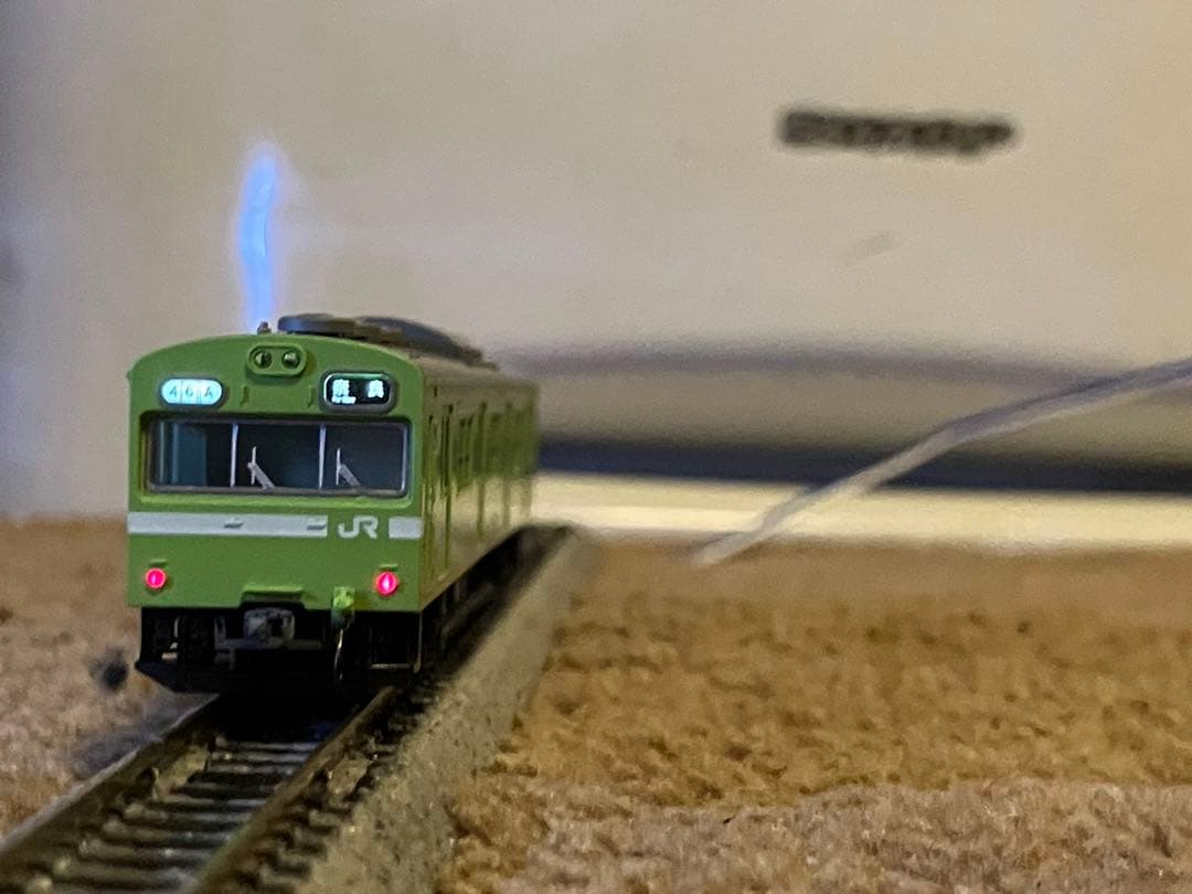 TOMIX 98422 103系JR西日本仕様・黒サッシ・ウグイス基本セット4両