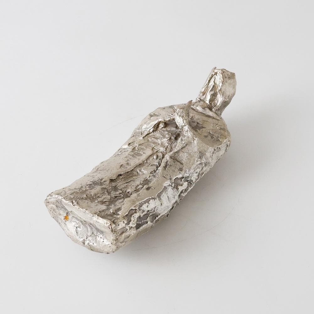 板橋一歩作 白銅 ブロンズ 祈り 祈る女性像 人物像 共箱 井波伝統工芸