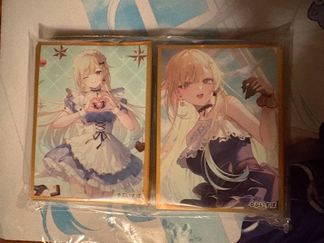 AliceSyndrome 遠坂あさぎ 藍沢エマ プレイマット　スリーブ セット