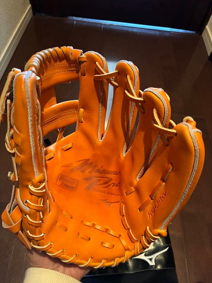 【値下げ】MizunoPro 硬式内野MM型　クラフティッドエディション