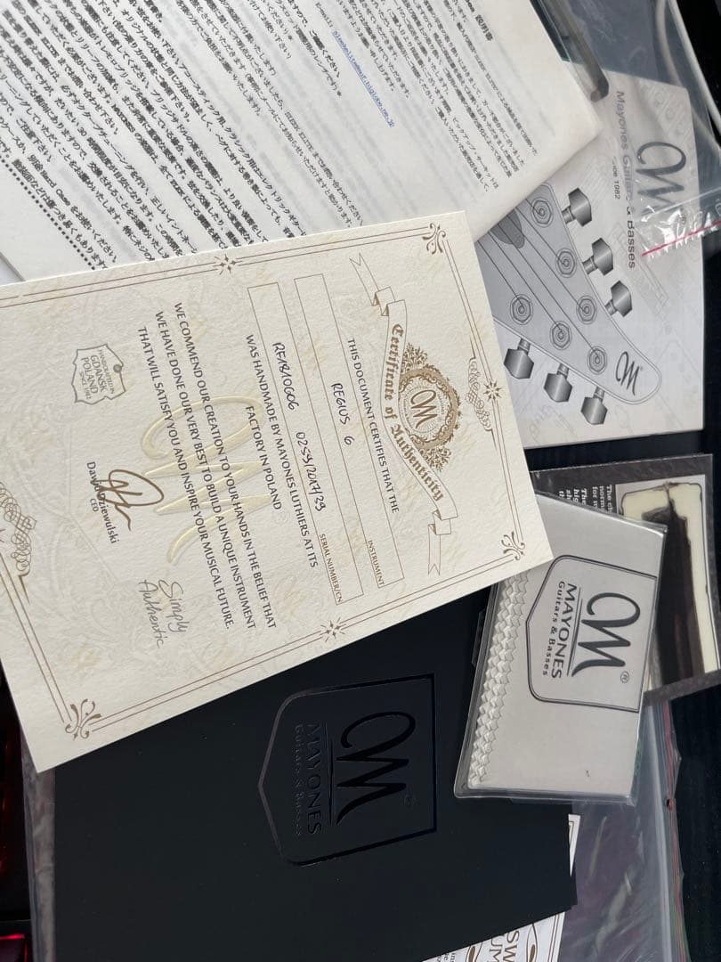 【HAL】Mayones regius6 ケース2種