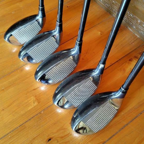 キャスコ パワートルネードアイティリティ 555~999 5本 4本リグリップ済