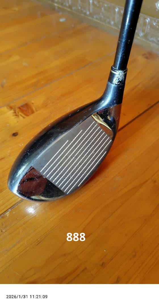 キャスコ パワートルネードアイティリティ 555~999 5本 4本リグリップ済