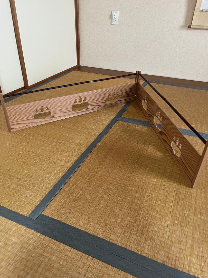 茶道具 風炉先屏風 夏用 美品