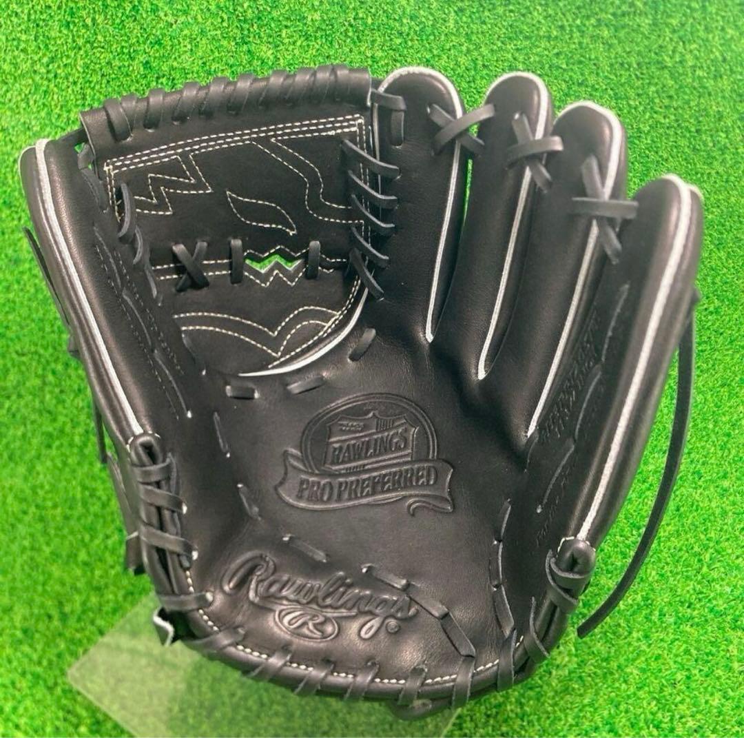 2023モデル ローリングス 硬式 グローブ 投手用 小川モデル 黒 ブラック