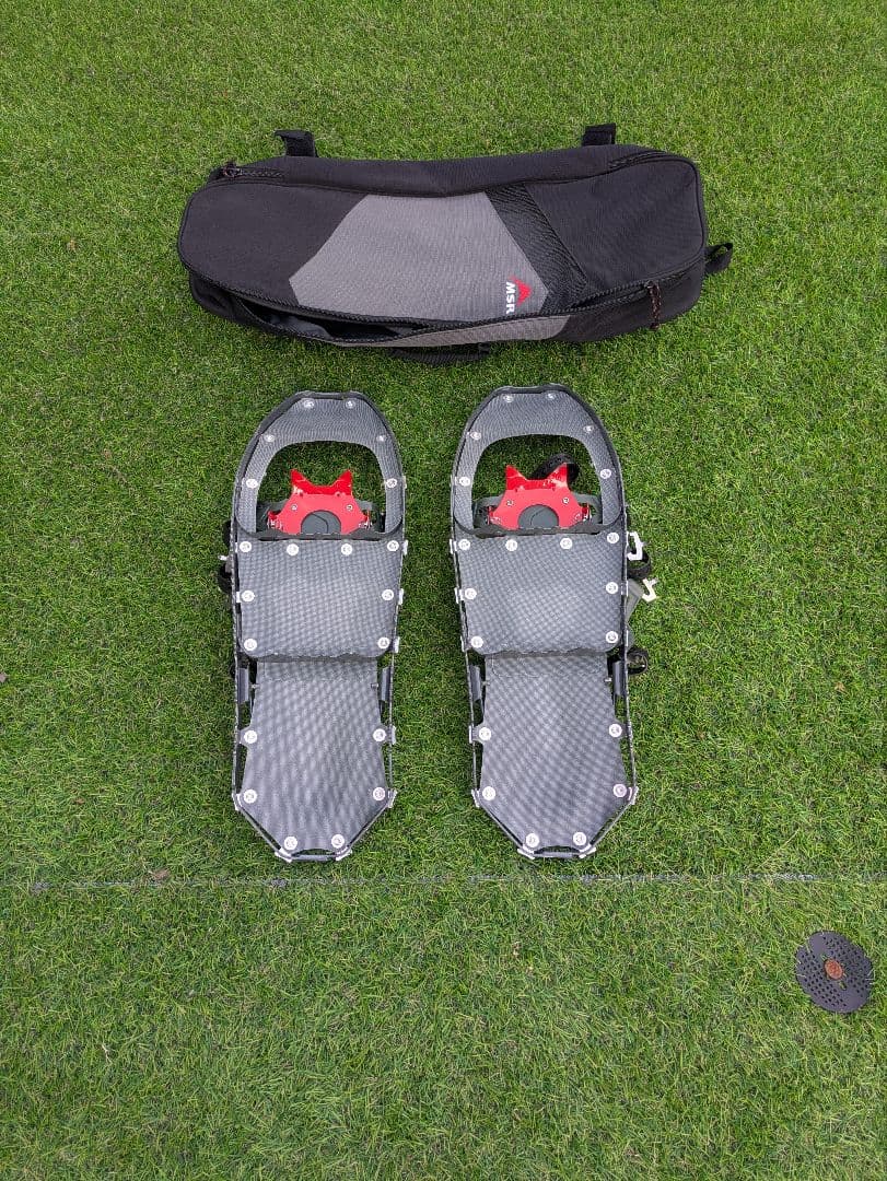 MSR ライトニングアッセント　22インチ スノーシュー　レディース　ケース付き