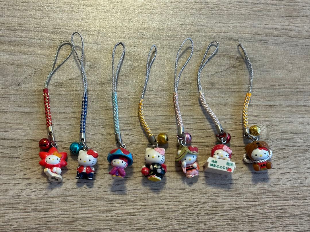 ご当地キティ ストラップ 42個セット