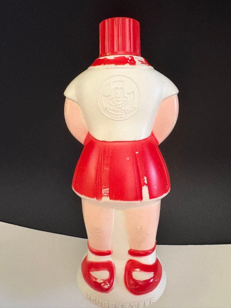 1960 ディズニーマウスケティア　ソーキーボトル　ブルー&レッド2セット