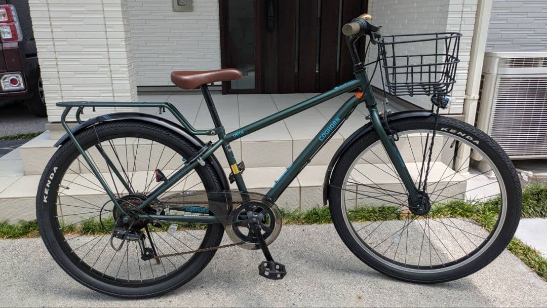 【値下げ】直接お渡し　自転車26インチ　6段変速　男の子　コグホーン