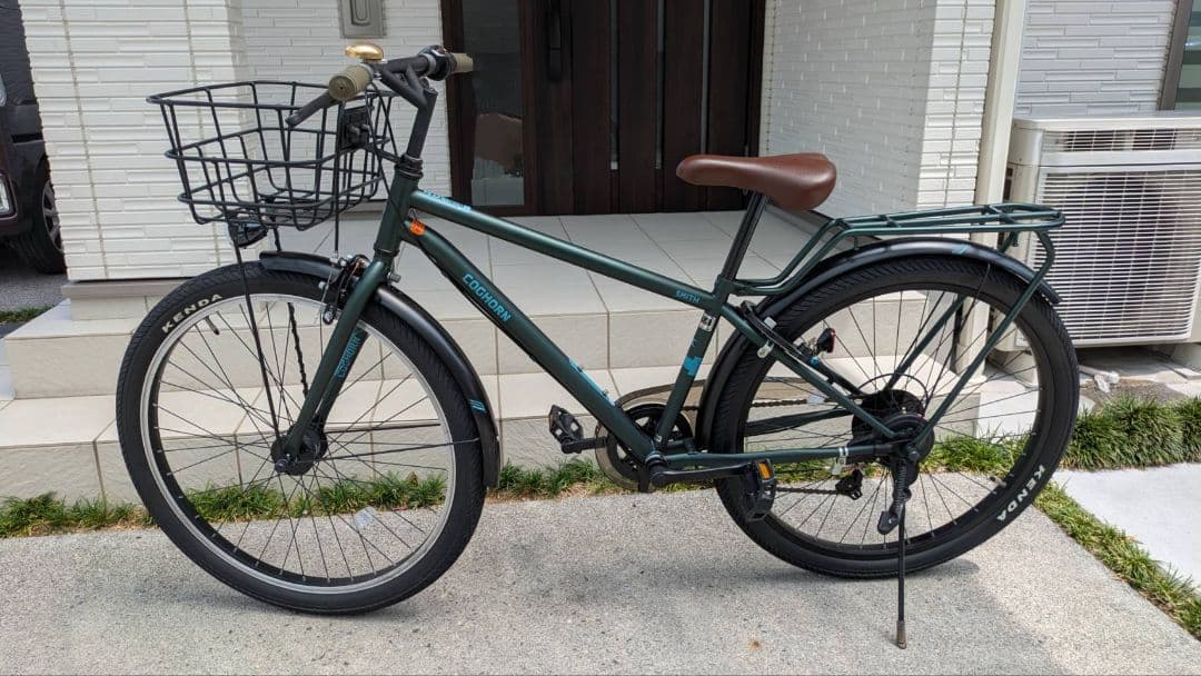 【値下げ】直接お渡し　自転車26インチ　6段変速　男の子　コグホーン