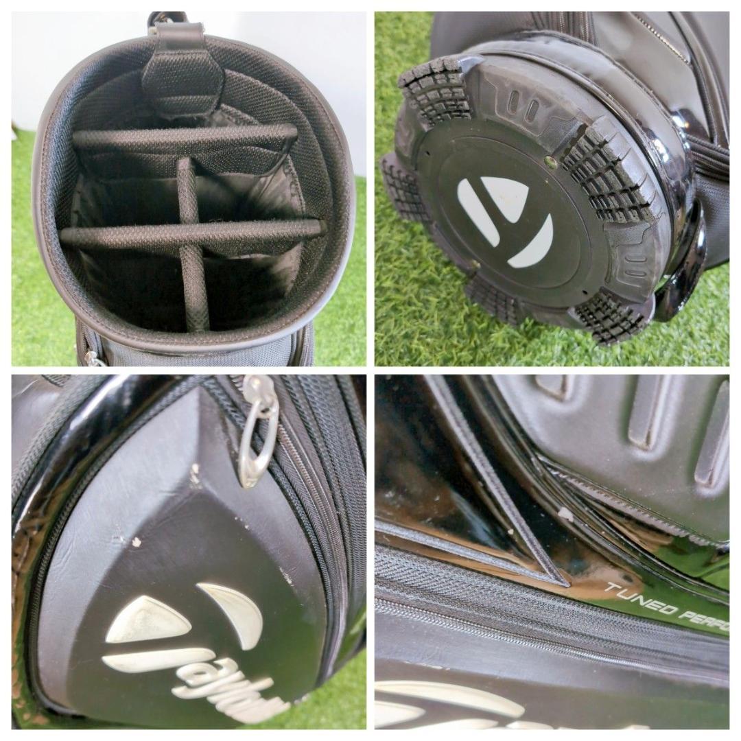 TaylorMade テイラーメイド ゴルフ キャディバッグ 9型 ブラック