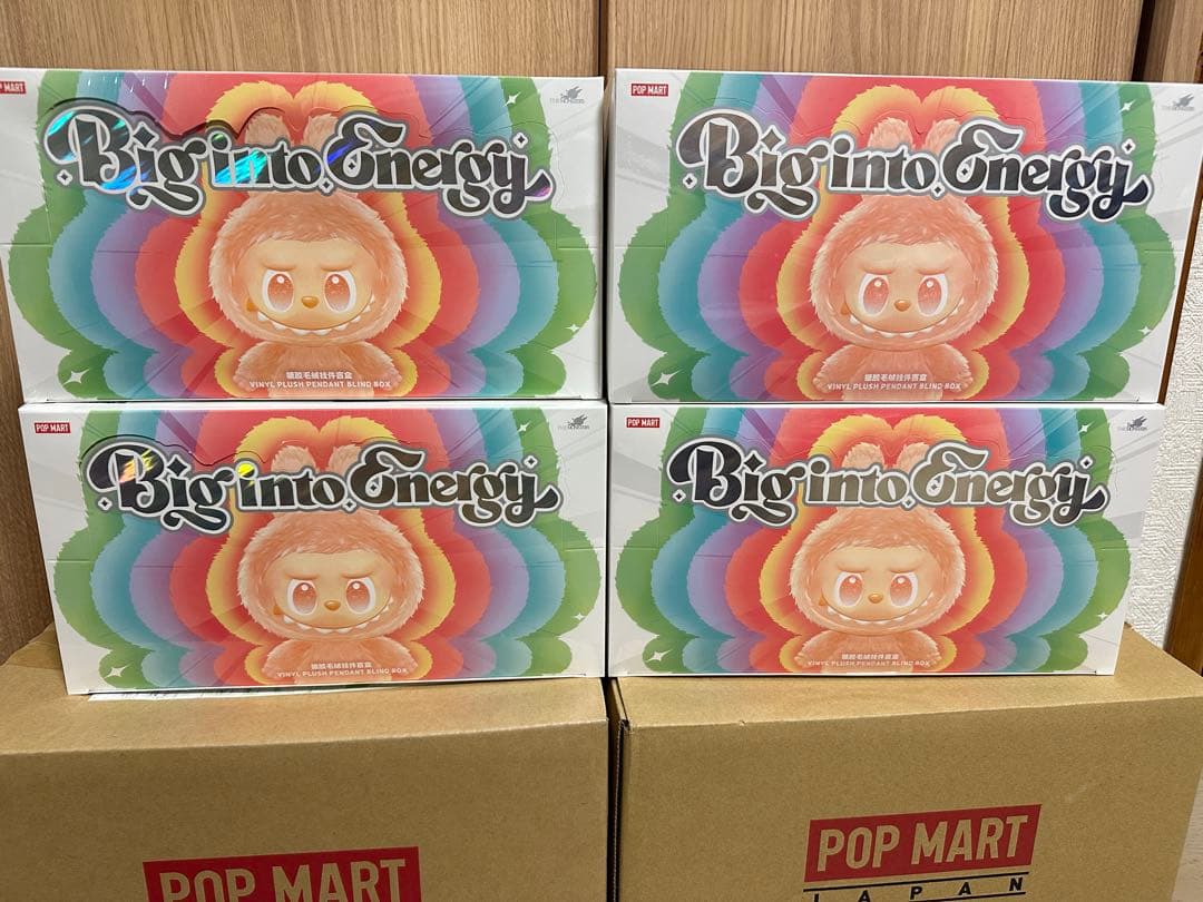 POP MART Big into Energy 4個セット